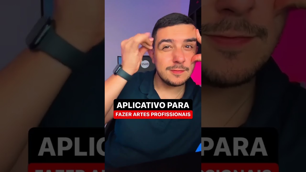 Aplicativo para fazer artes profissionais! #shorts