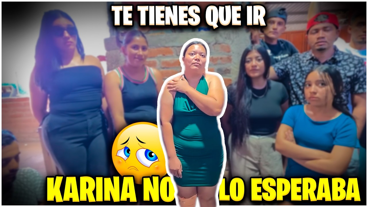 Camarón le da la noticia a Karina que lamentablemente se tiene que ir del 4K
