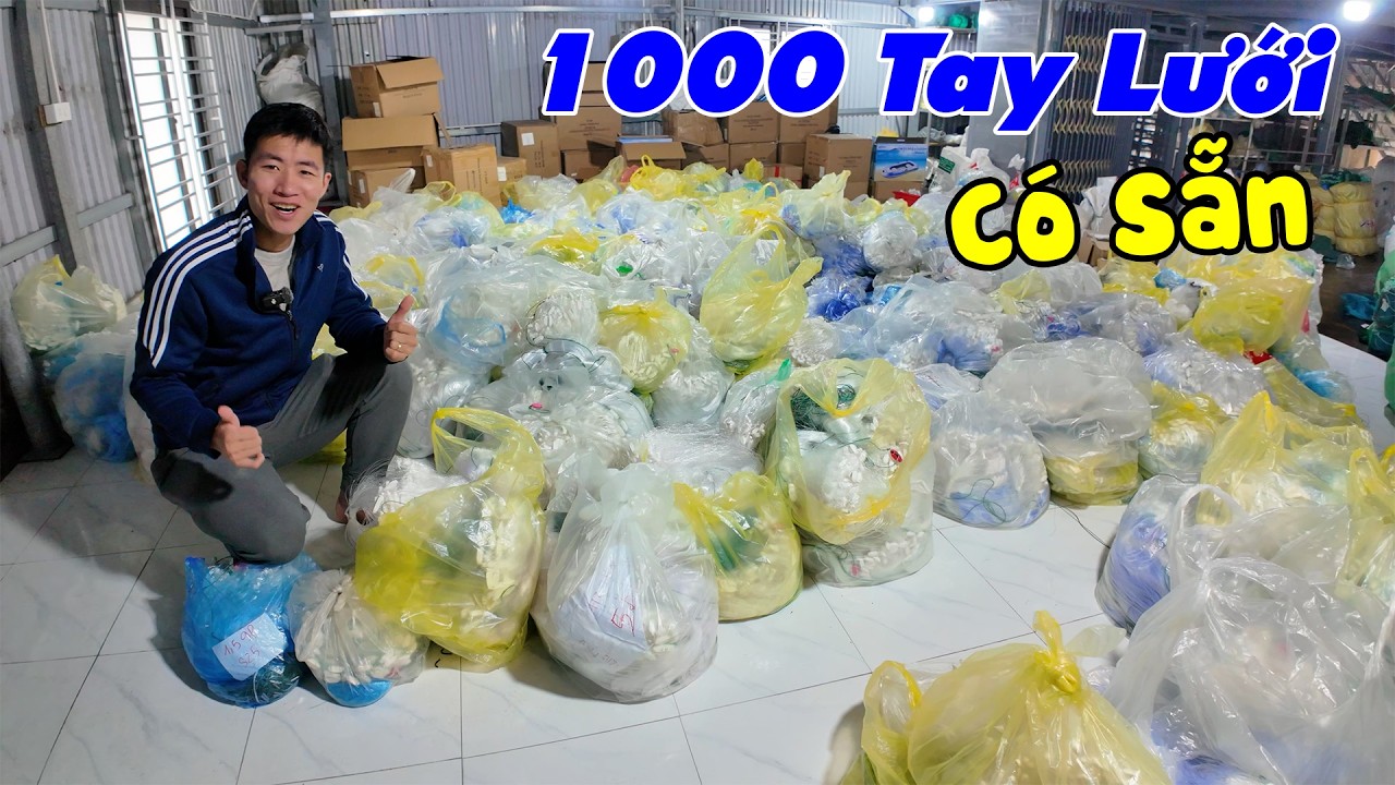 1000 Tay Lưới Có Sẵn Tại Kho Ngày 10/3/2026 Của A TRUNG | Zalo: 0396.23.9999