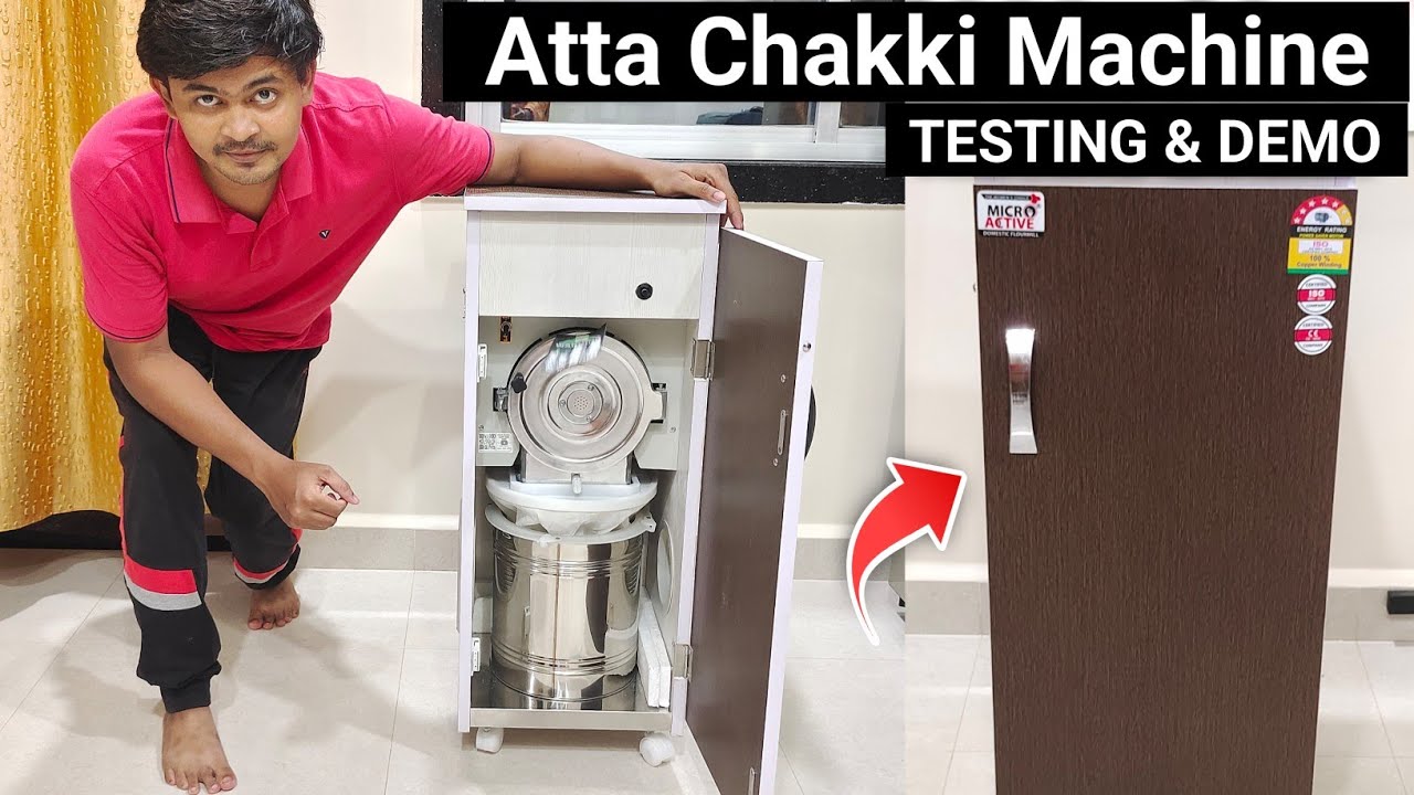 Atta Chakki Machine | Testing & Demo | घर के लिए सबसे Best Atta Chakki Machine