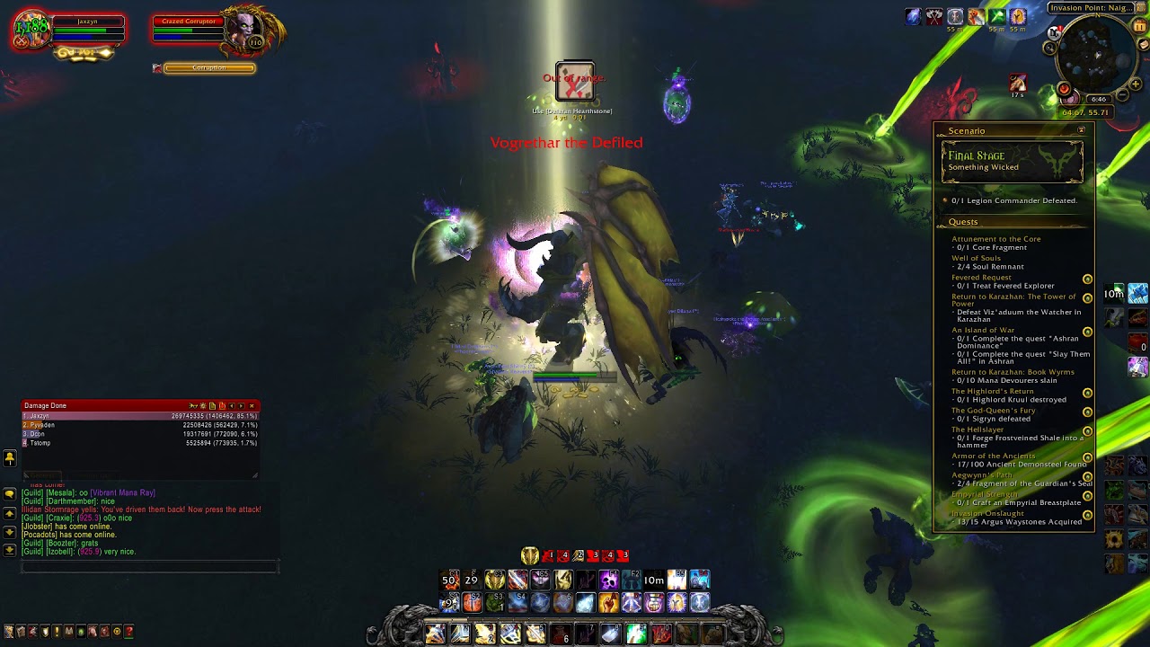 WoW Legion - Invasion Point Naigtal