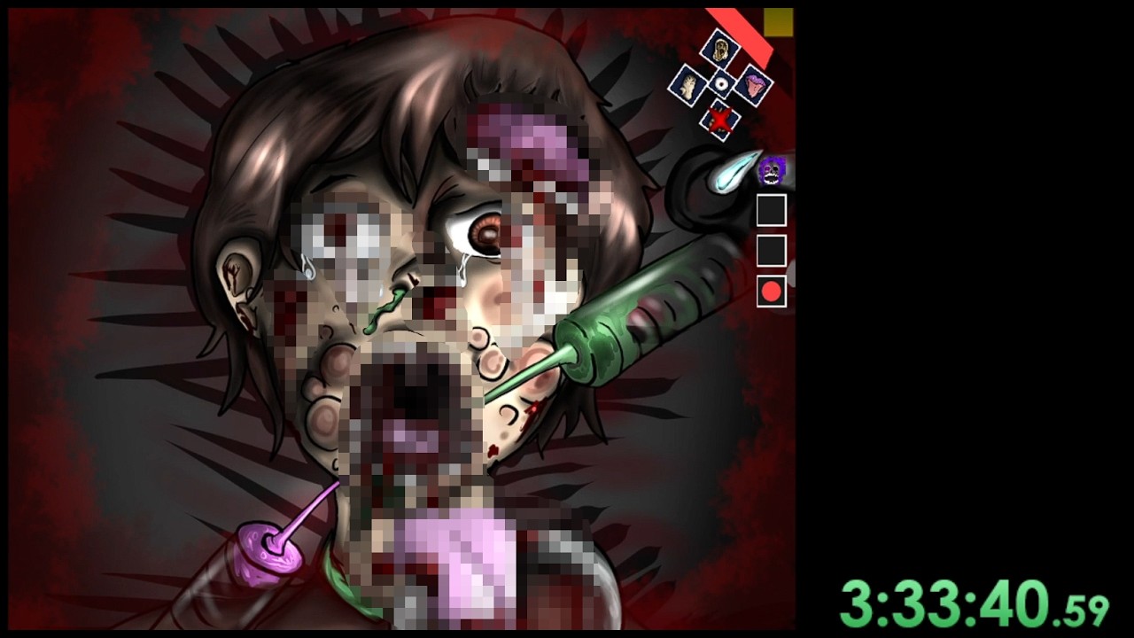 Kene & Sabrini 2 Speedrun (3:38:36) - Crazy Fear & Hunger Fangame