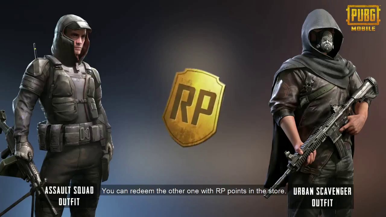 PUBG MOBILE RP RANK 100 REWARDS