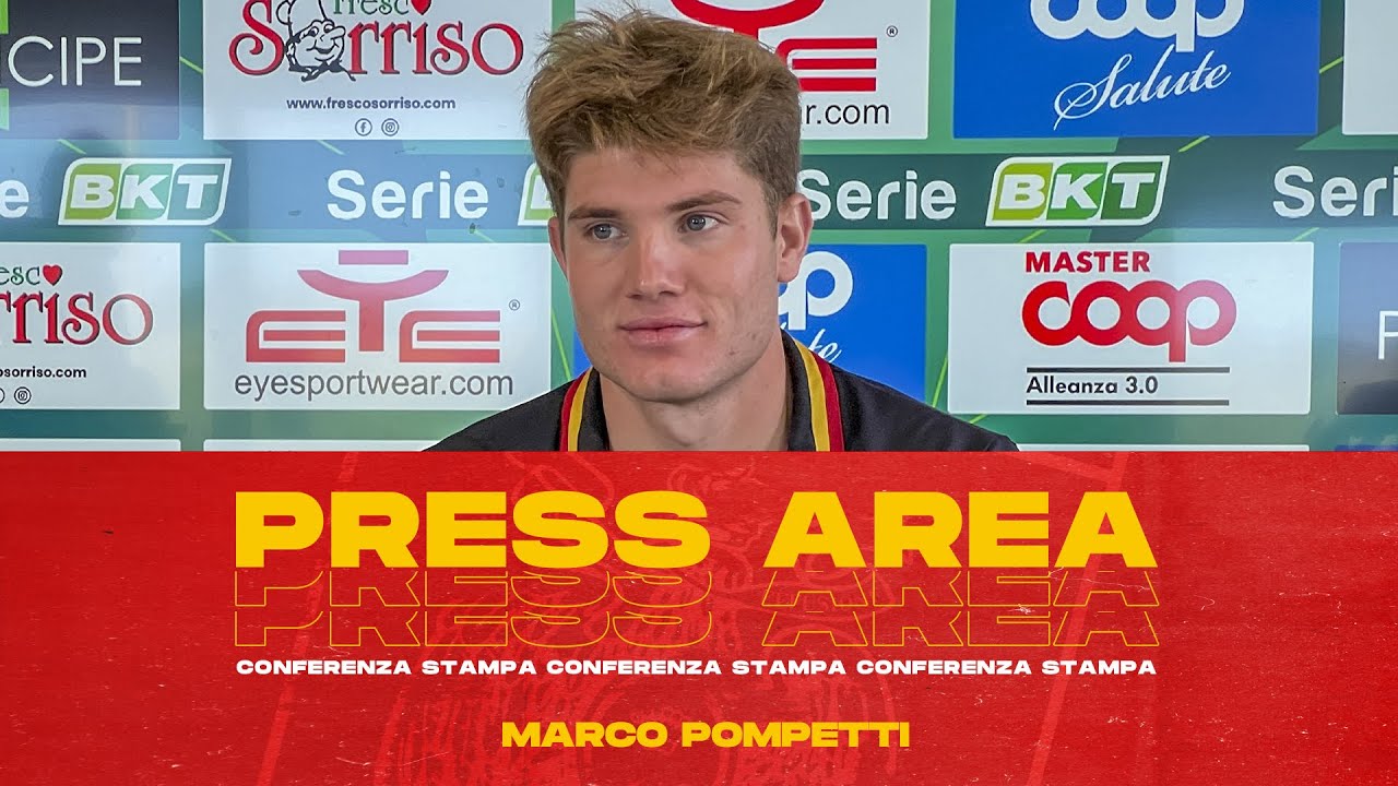 PRESS AREA | LA CONFERENZA STAMPA DI MARCO POMPETTI