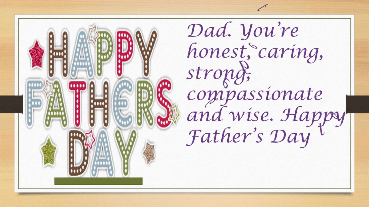 Father's day Greeting Card: Father's days wishes, SMS, greetings, E-card, quotes, Whatsapp Video