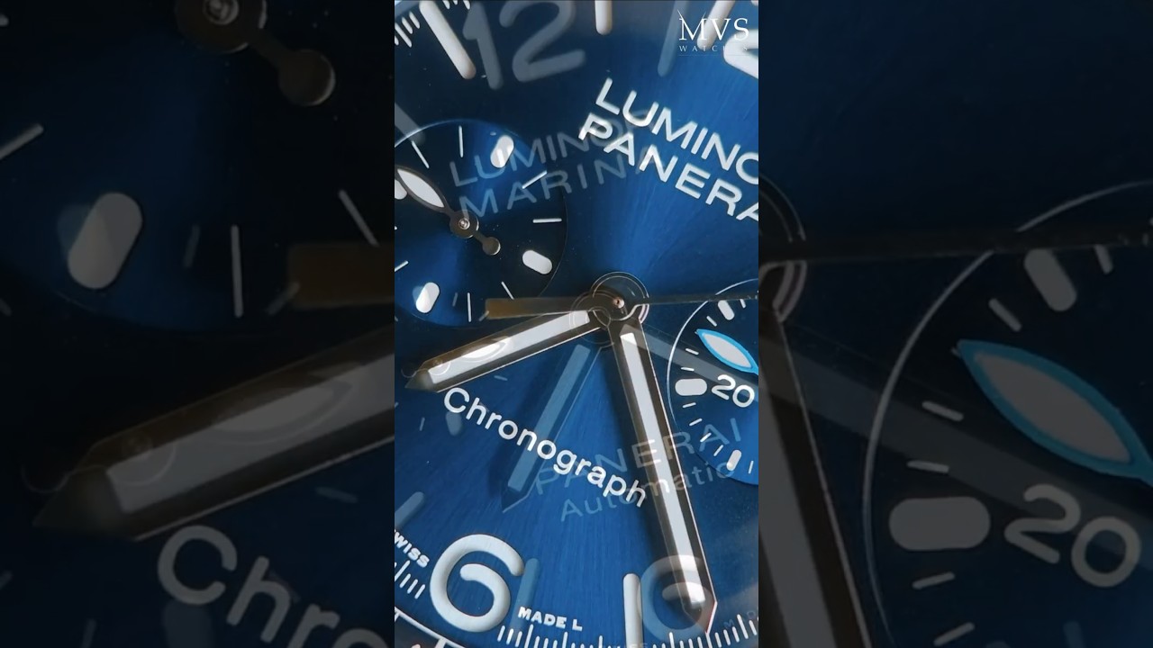 Panerai Luminor Chrono vs Marina 44mm Blue Dial | PAM01110 vs PAM01313