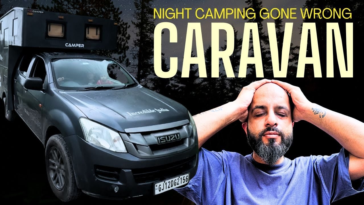 Night Camping gone wrong in Isuzu Caravan