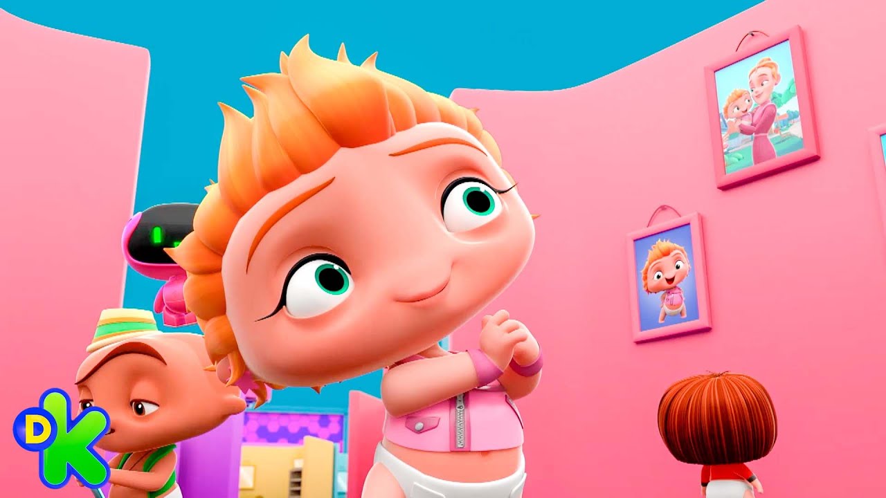 Los pequeñines buscan a la mamá de Wat | Mini Beat Power Rockers | Discovery Kids  Latinoamérica