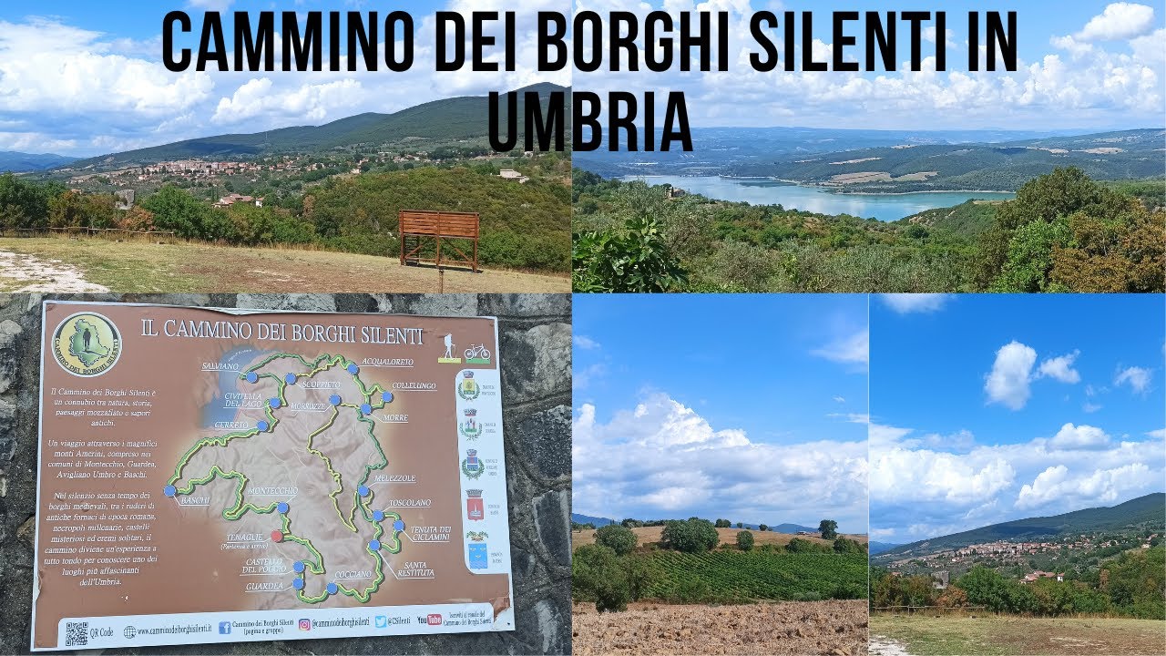 TUTTO il Cammino dei BORGHI SILENTI in UMBRIA
