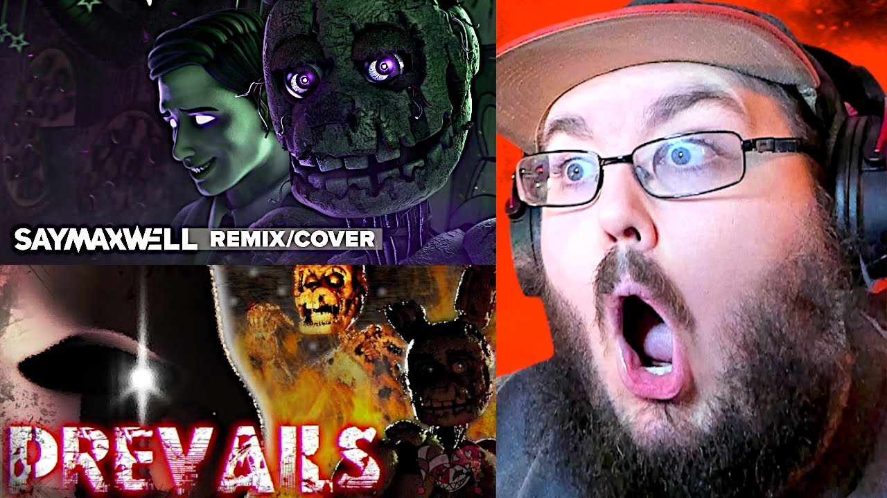 [FNAF/SFM] Follow Me (FNAF Remix/Cover) & Prevails by GatoPaint #FNAF Animated Music Video REACTION!