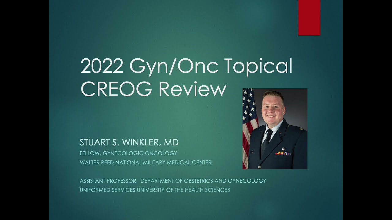 2022 GYN/ONC CREOG Review