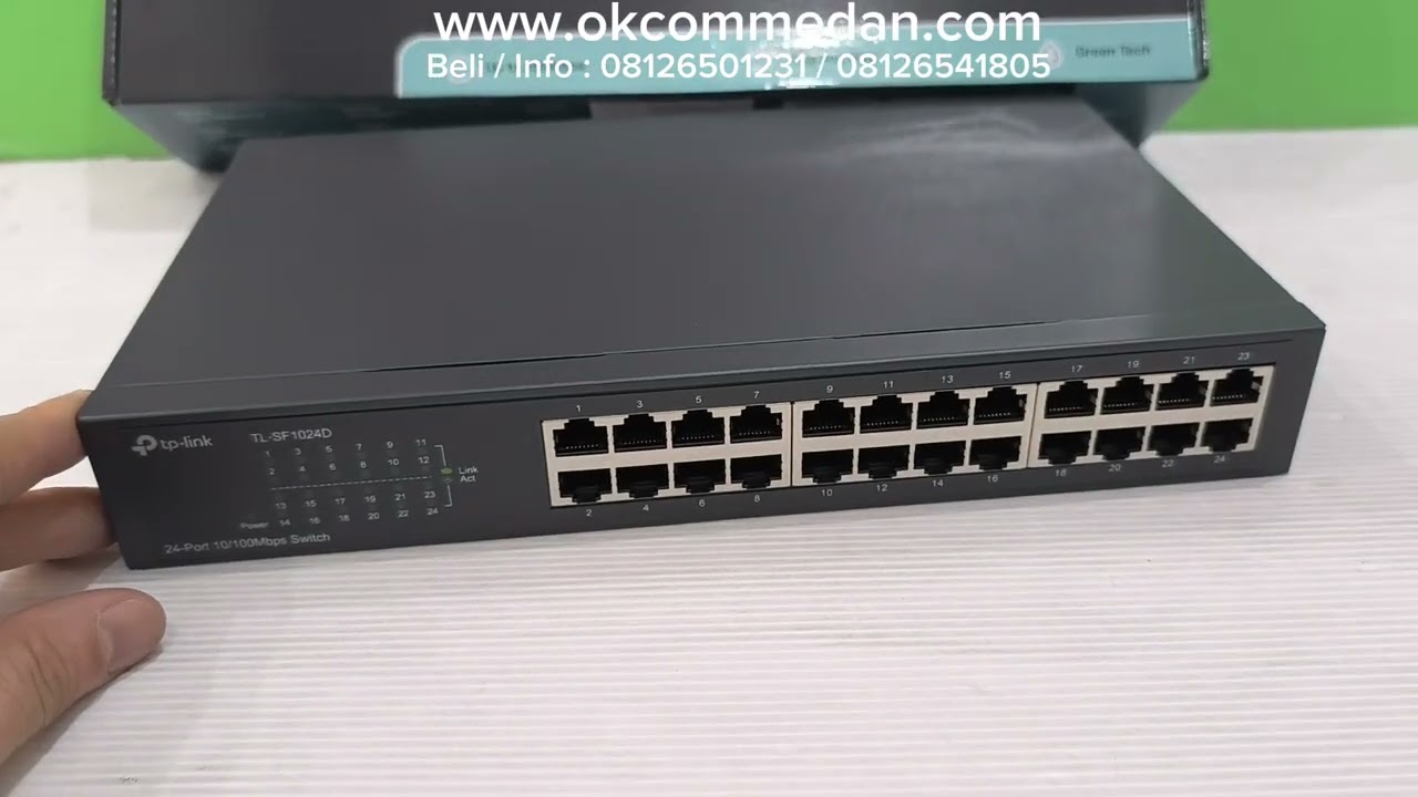 Tplink Switch Hub 24 port 10/100 Mbps ( TL-SF1024D ) 
