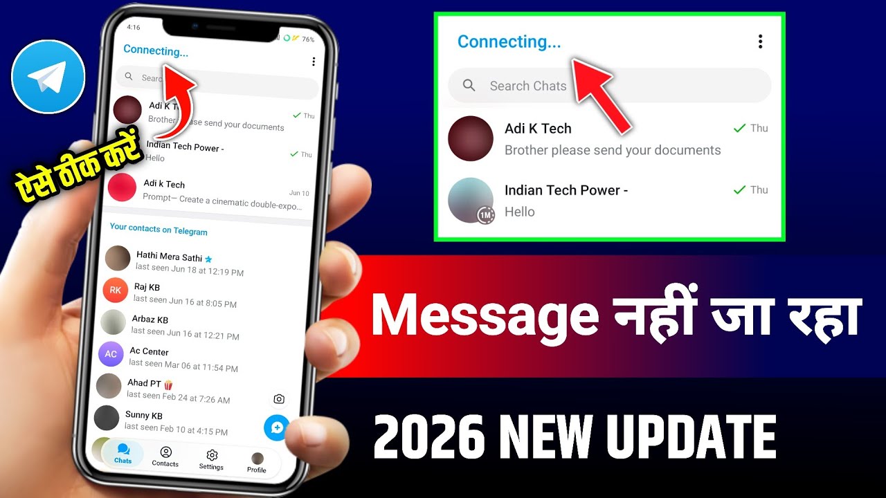 Telegram App Connecting/Updating Issues | How to Fix Telegram Connecting Problems | Telegram