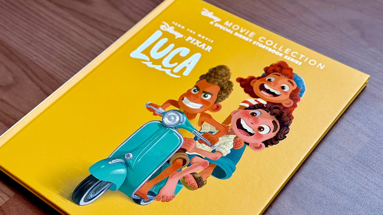 Обзор сборника рассказов Disney Pixar Luca Movie Collection