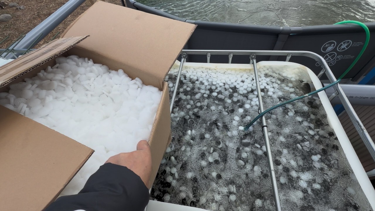 世界一の超巨大流動性ろ過装置