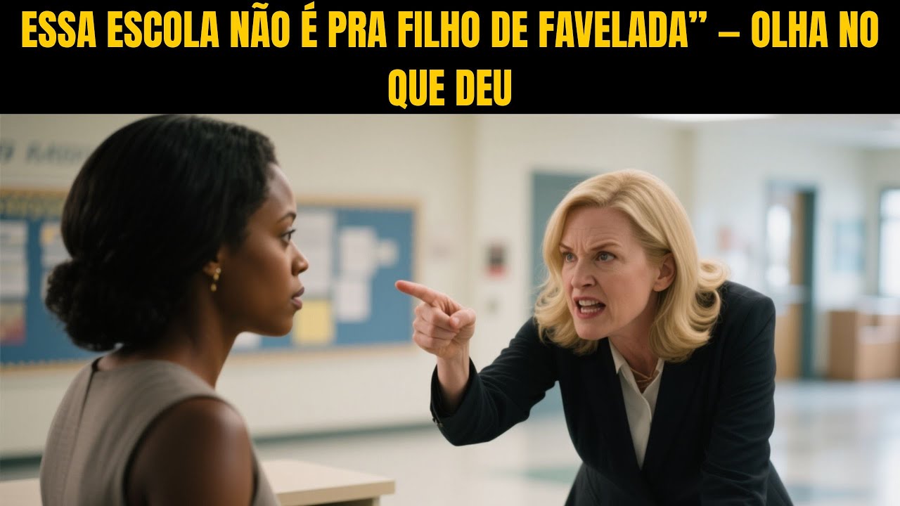 Essa escola não é pra filho de preta!” — 15 anos depois, o destino cobrou cada palavra