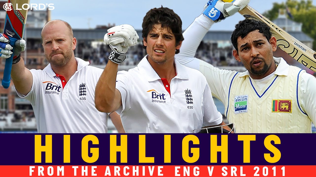 Openers Cook & Dilshan Lead From the Front! | Classic Match | England v Sri Lanka 2011 | Lord's
