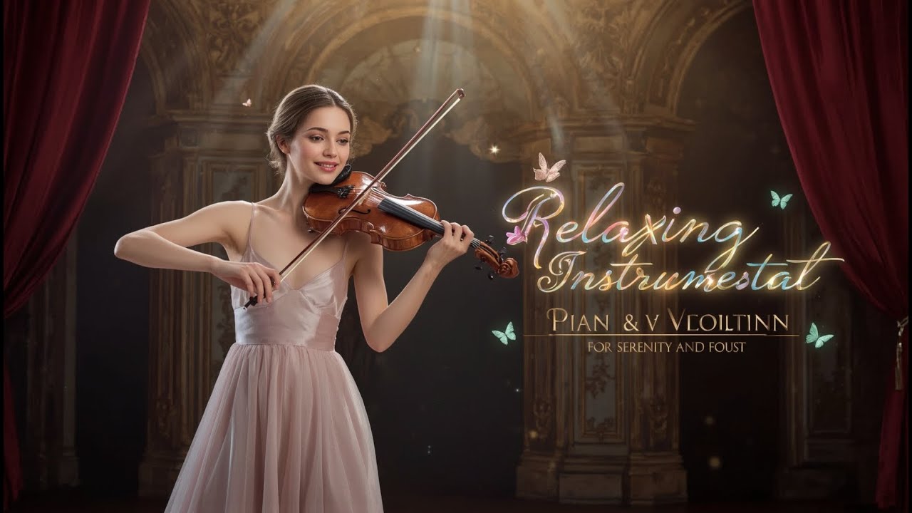 Relaxing Instrumental | Piano & Violin for Serenity and Focus