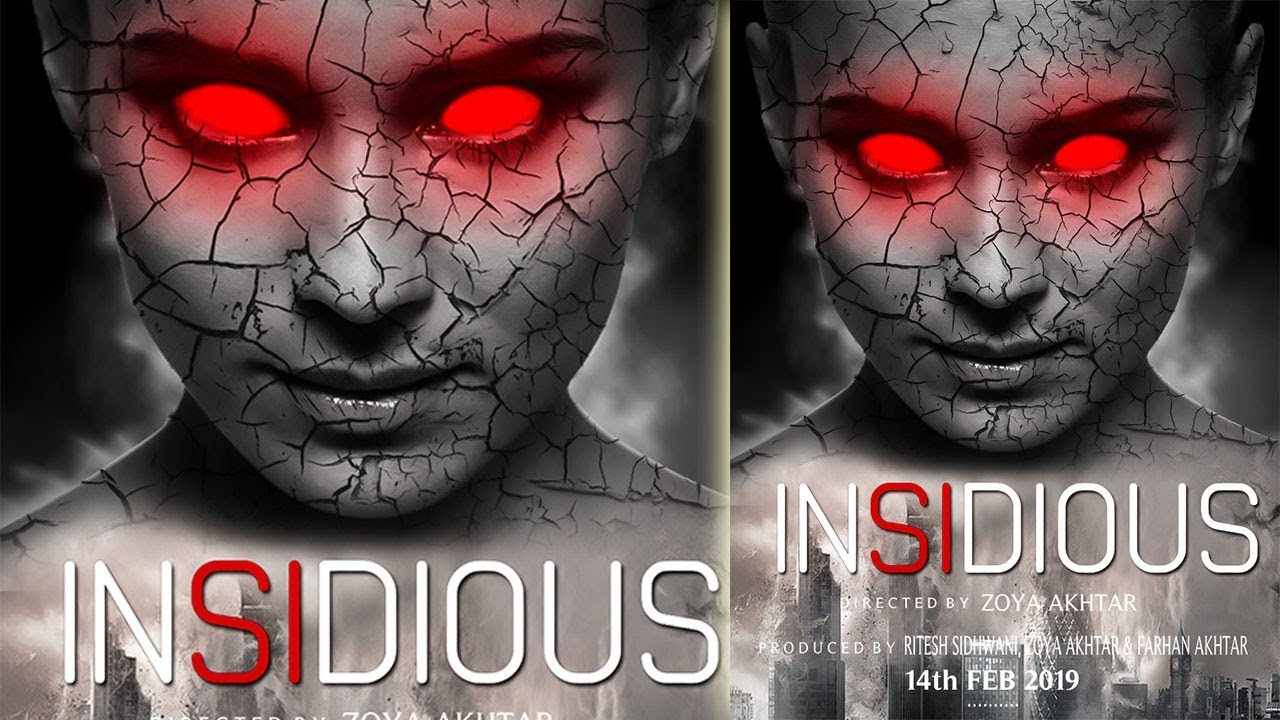 New hollywood horror movie Poster Editing | INSIDIOUS movie poster design in Photoshop CC