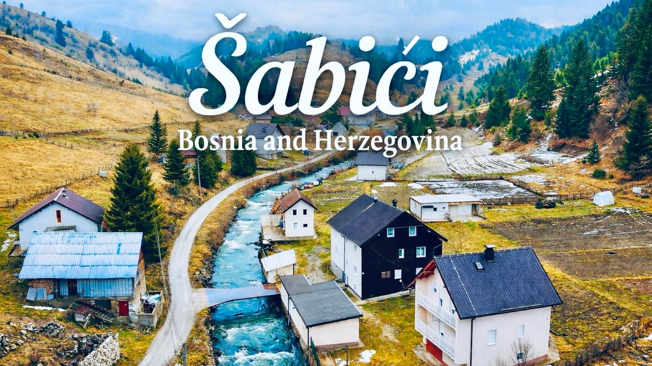 Happiness Lives in This Hidden Village || &Scaron;abići || Bjela&scaron;nica
