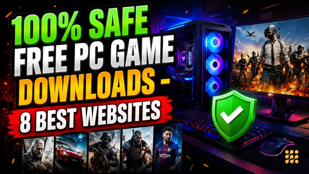 100% Safe Free PC Game Downloads -  8 Best Websites