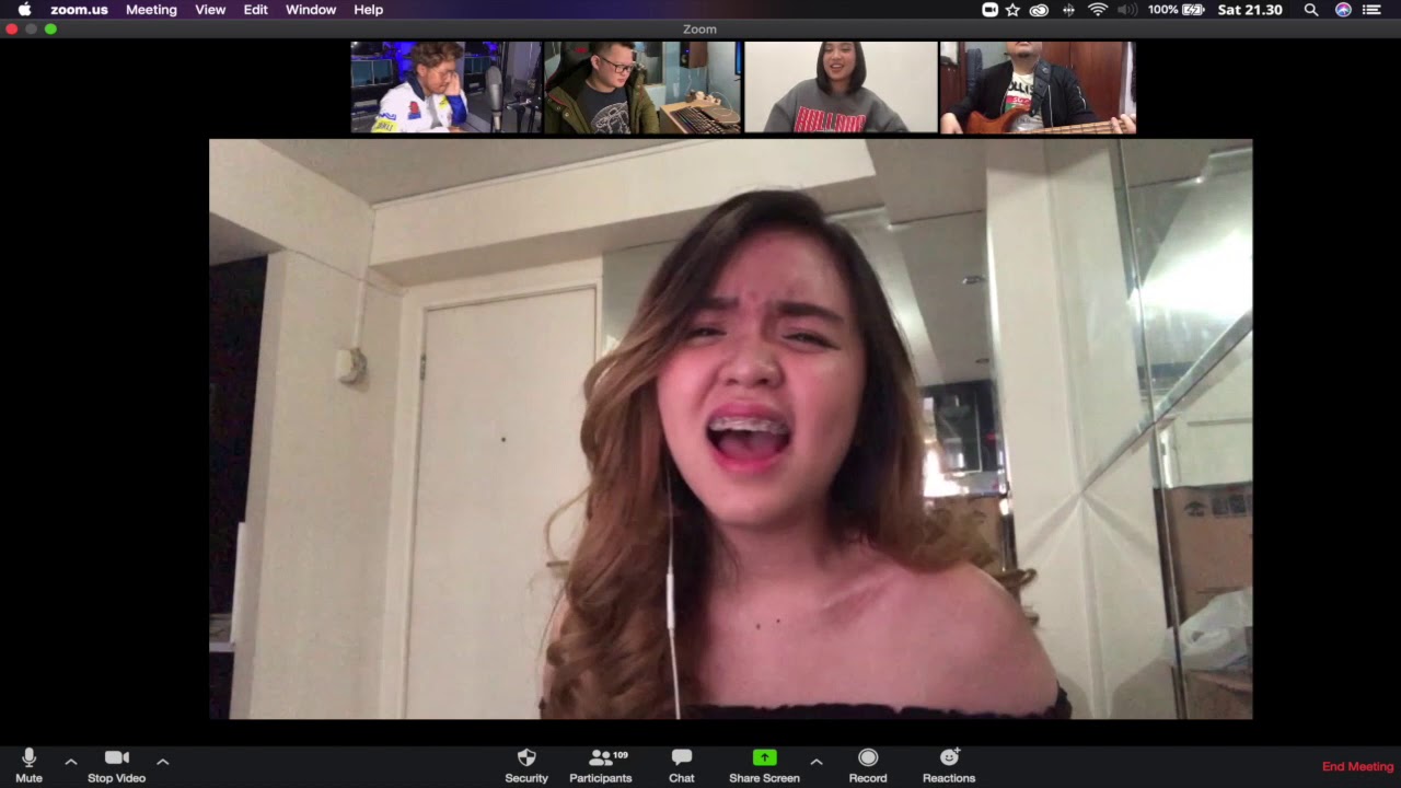 cover Berharap Tak Berpisah - Senoparty from Home ( DVM, LTMT & XNV)