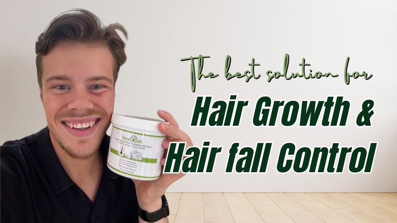 Struggling with Hair Loss? Try Herbishh Ginger Hair Shampoo