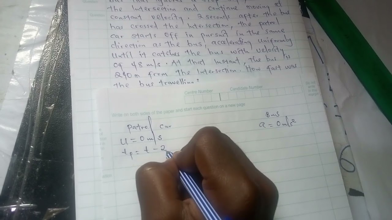 PH110 REVISION UNDER RELATIVE VELOCITY