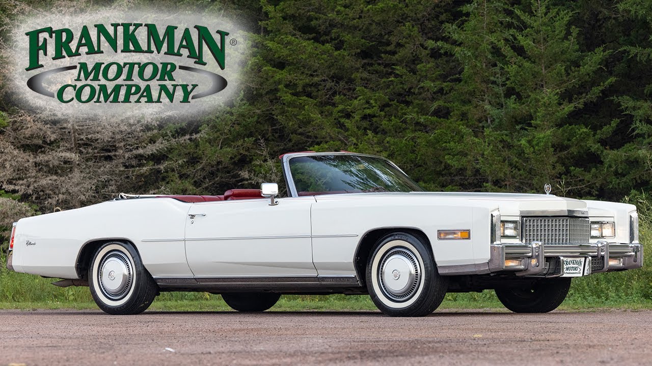 3K Mile 1975 Cadillac Eldorado Convertible - Frankman Motor Company