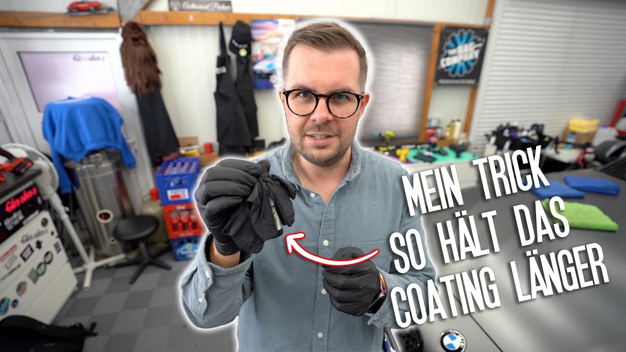 Kleiner Trick damit das Coating länger hält | BMW Z4 Mattlack beschichten