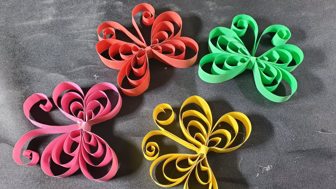 Easy and Beautiful paper Butterfly🦋/paper Butterfly🦋/How to make Butterfly🦋//paper crafts/Zoyakhan