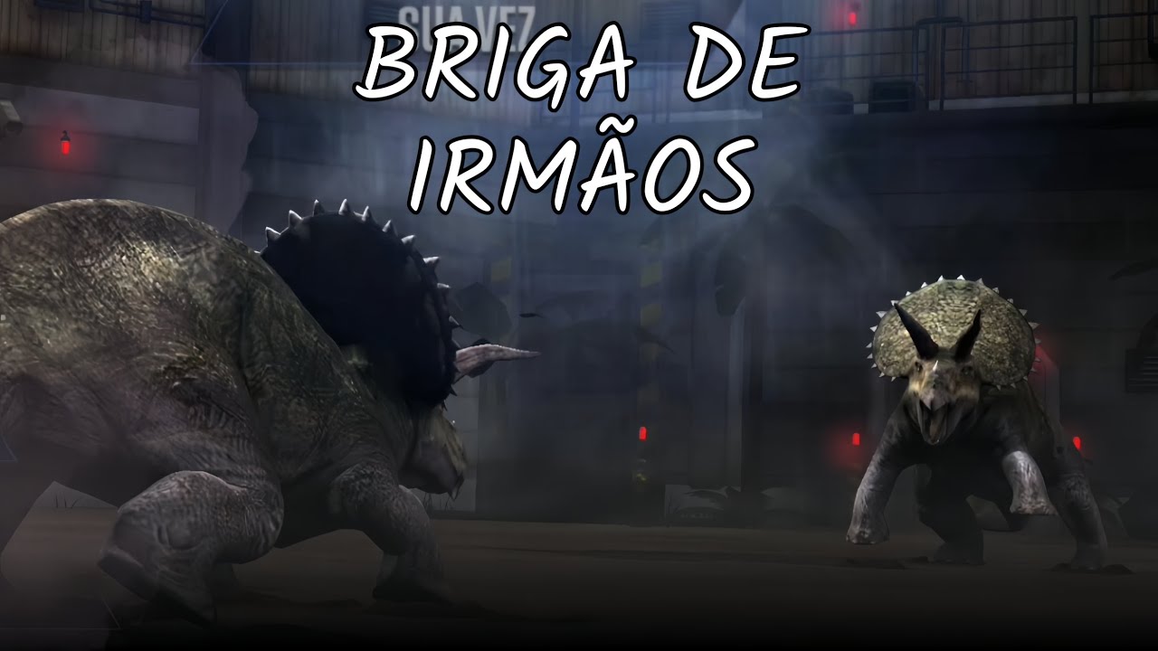 Tricerátopo vs Tricerátopo / Jurassic World The Game 