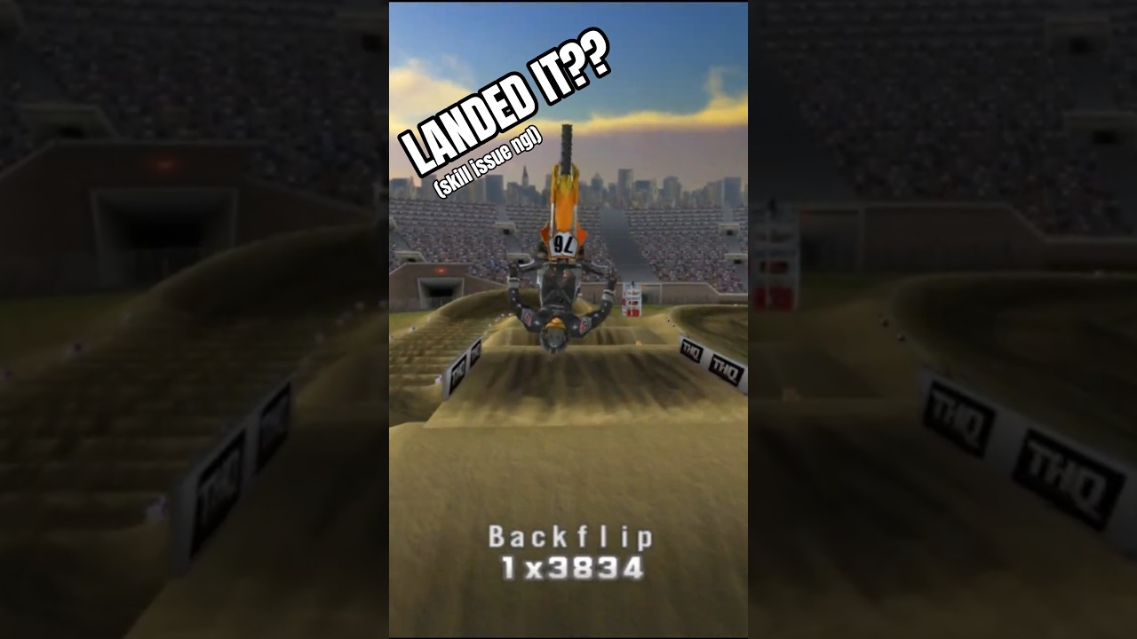 Landing the IMPOSSIBLE double backflip in MX vs ATV Unleashed 🏍️ 