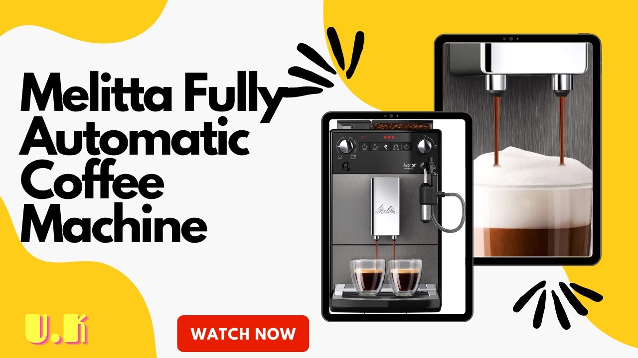 Melitta Fully Automatic Coffee Machine, Avanza Series 600, Art. No. 6767843, Stainless Steel
