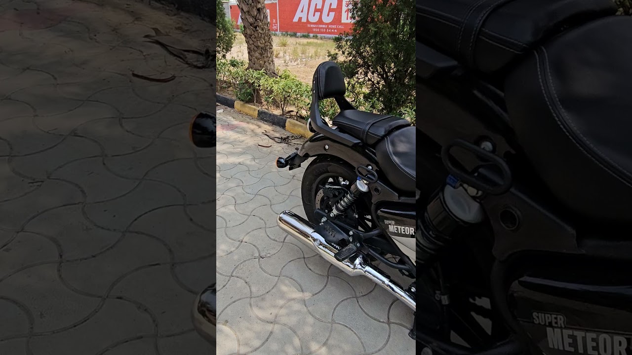 Super Meteor 650 After Market modifications | Exhaust Change | After Market Exhaust Sound 