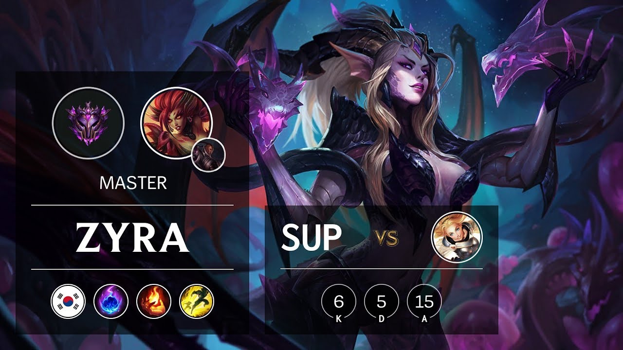 Zyra Support vs Lux - KR Master Patch 9.13