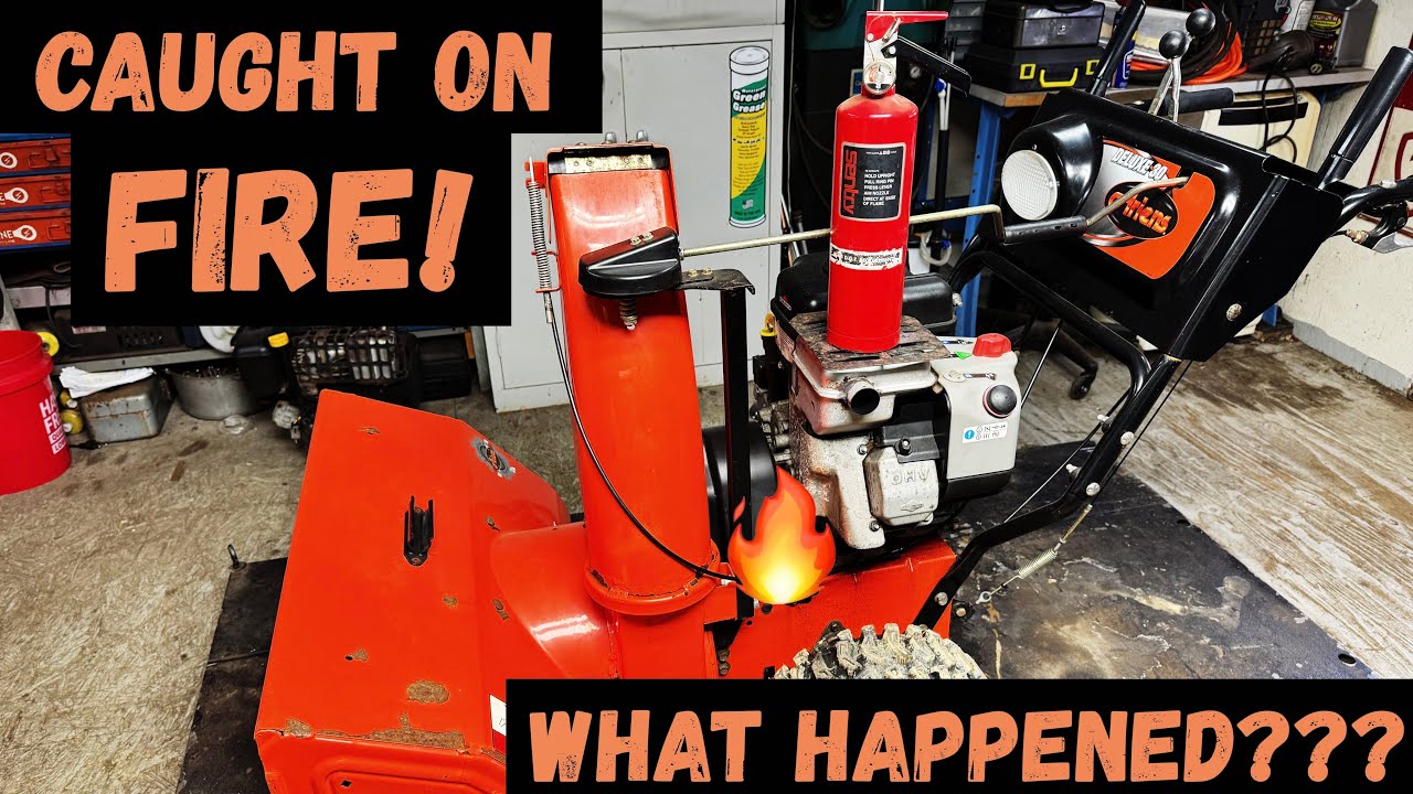 Ariens Deluxe 30 Maintenance, Leaking Gas/ Tune Up