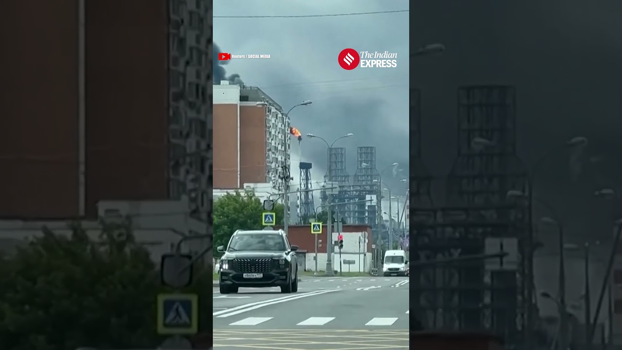 Ukraine Strikes Moscow's Oil Refinery Near The Kremlin
