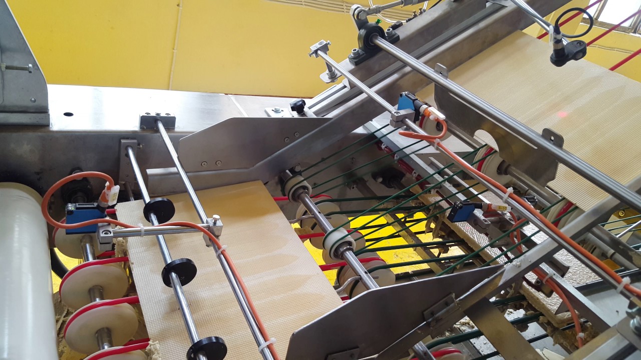 Automatic wafer line (Gofret Üretim Hattı)