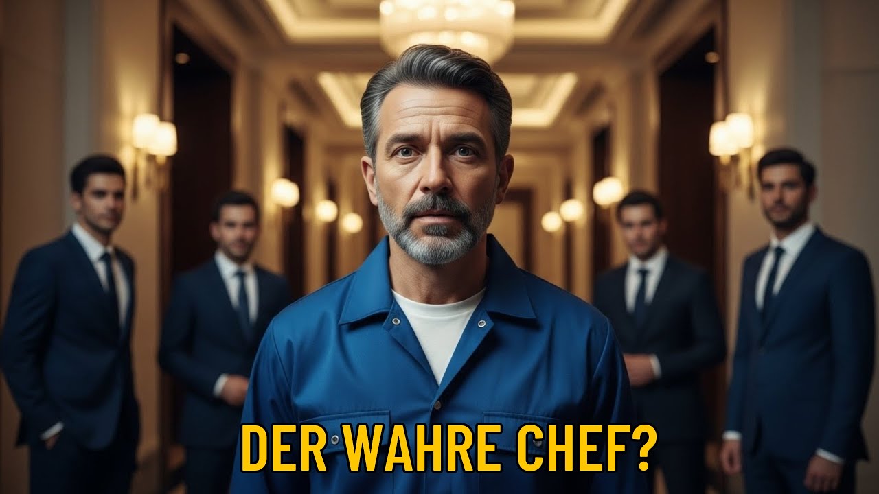 Man hielt ihn für den Putzmann... Bis der neue CEO sich vor ihm verbeugte