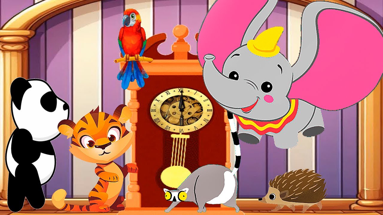 Hickory Dickory Dock | Kids Song | Little Baby Cat #nurseryrhymes #kidsvideo #littlebabycat