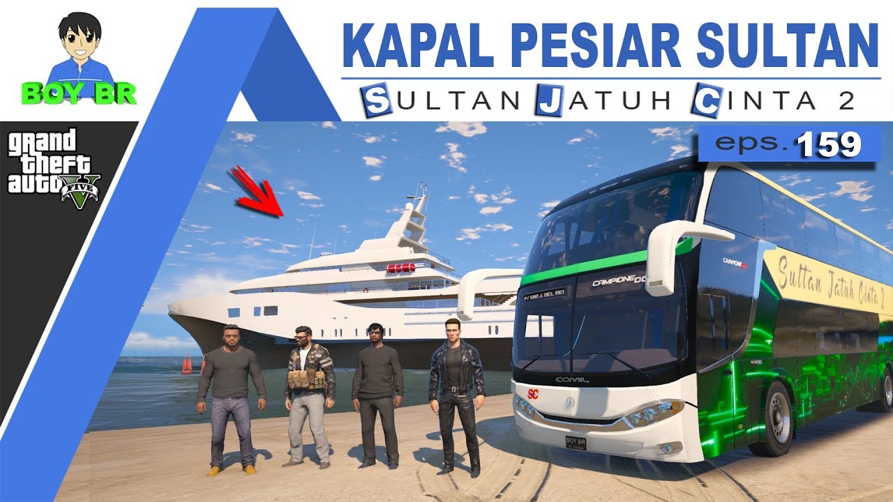 KELUARGA SULTAN LIBURAN - REAL LIFE MOD eps.159 - GTA 5 INDONESIA