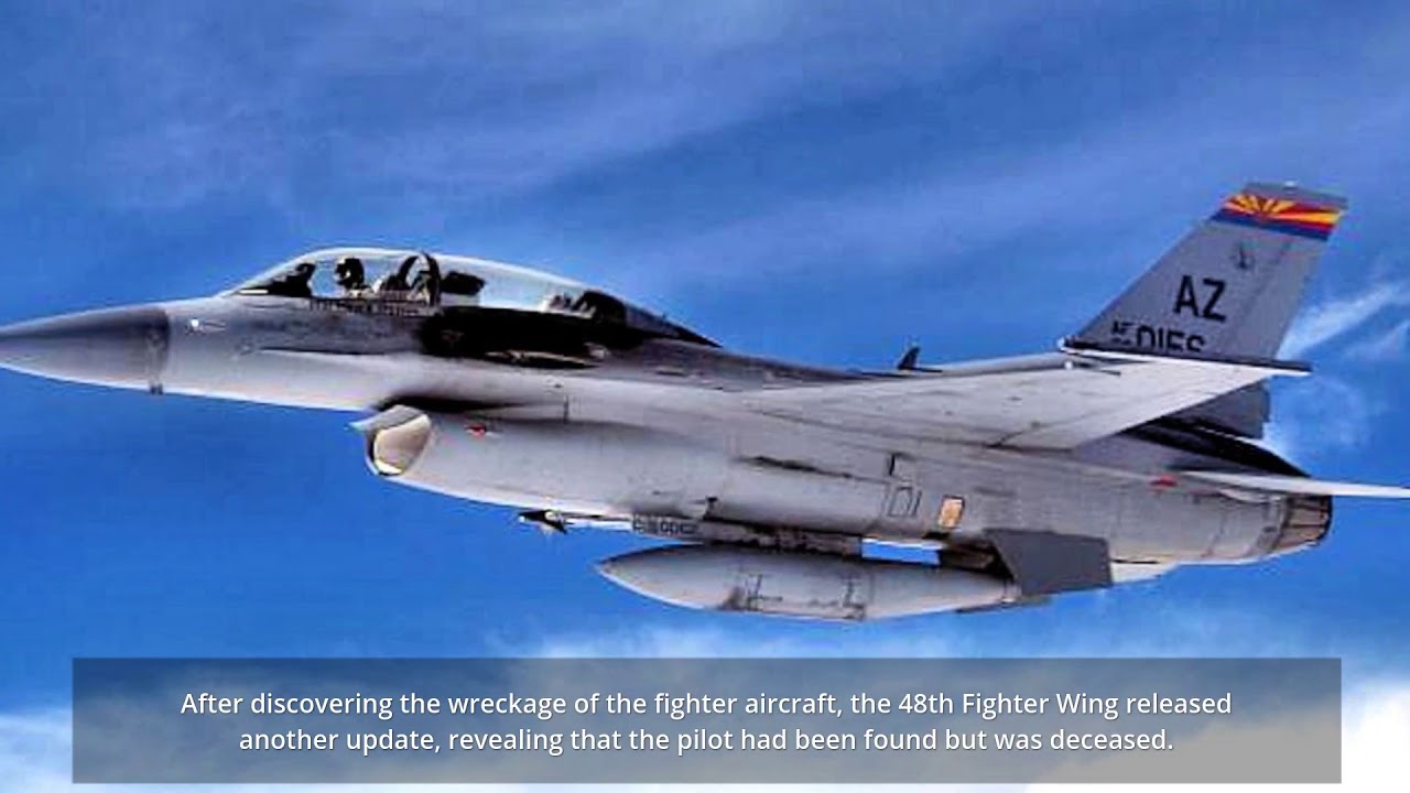 US pilot found dead after F-15 fighter jet crashed into the sea off the UK coast