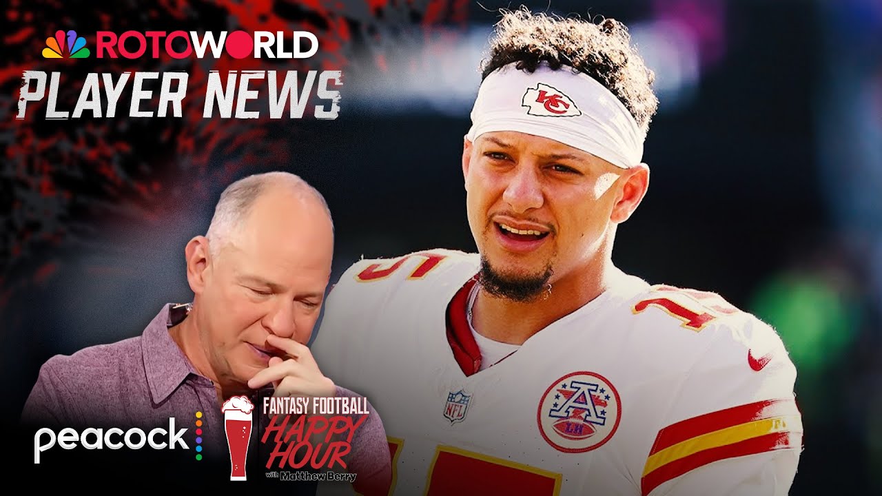 Chiefs' offense is not the juggernaut it once was | Fantasy Football Happy Hour | NFL on NBC