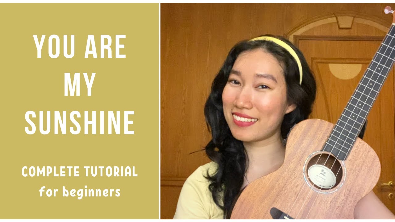 You Are My Sunshine (UKULELE TUTORIAL) by Chairia Tandias