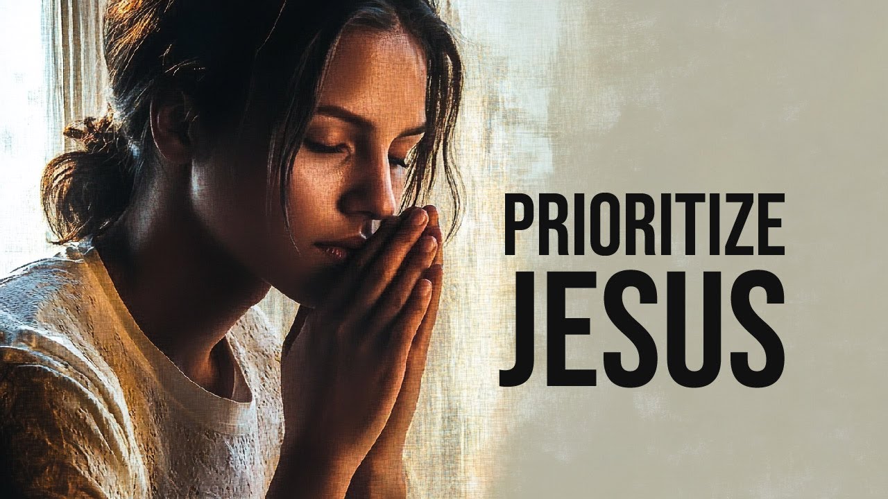 PRIORITIZE JESUS | PURSUE HIS REIGN - Jesus4usall V 25