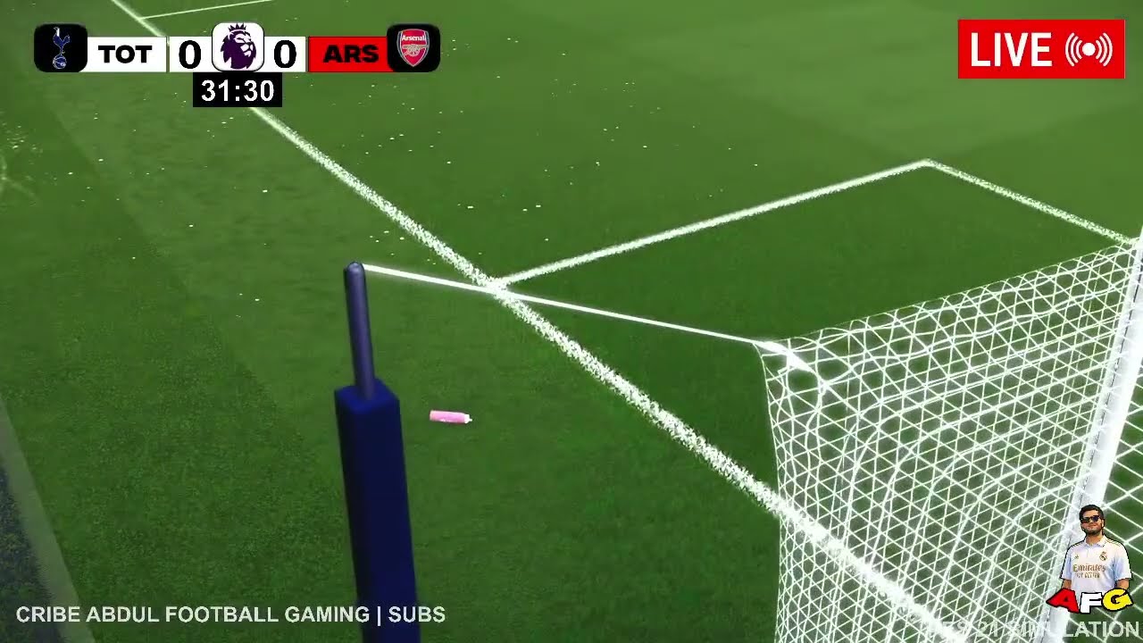 [🔴LIVE] Tottenham Hotspur vs Arsenal - Premier League 2025/2026 Score & PES 21 Simulation Gameplay