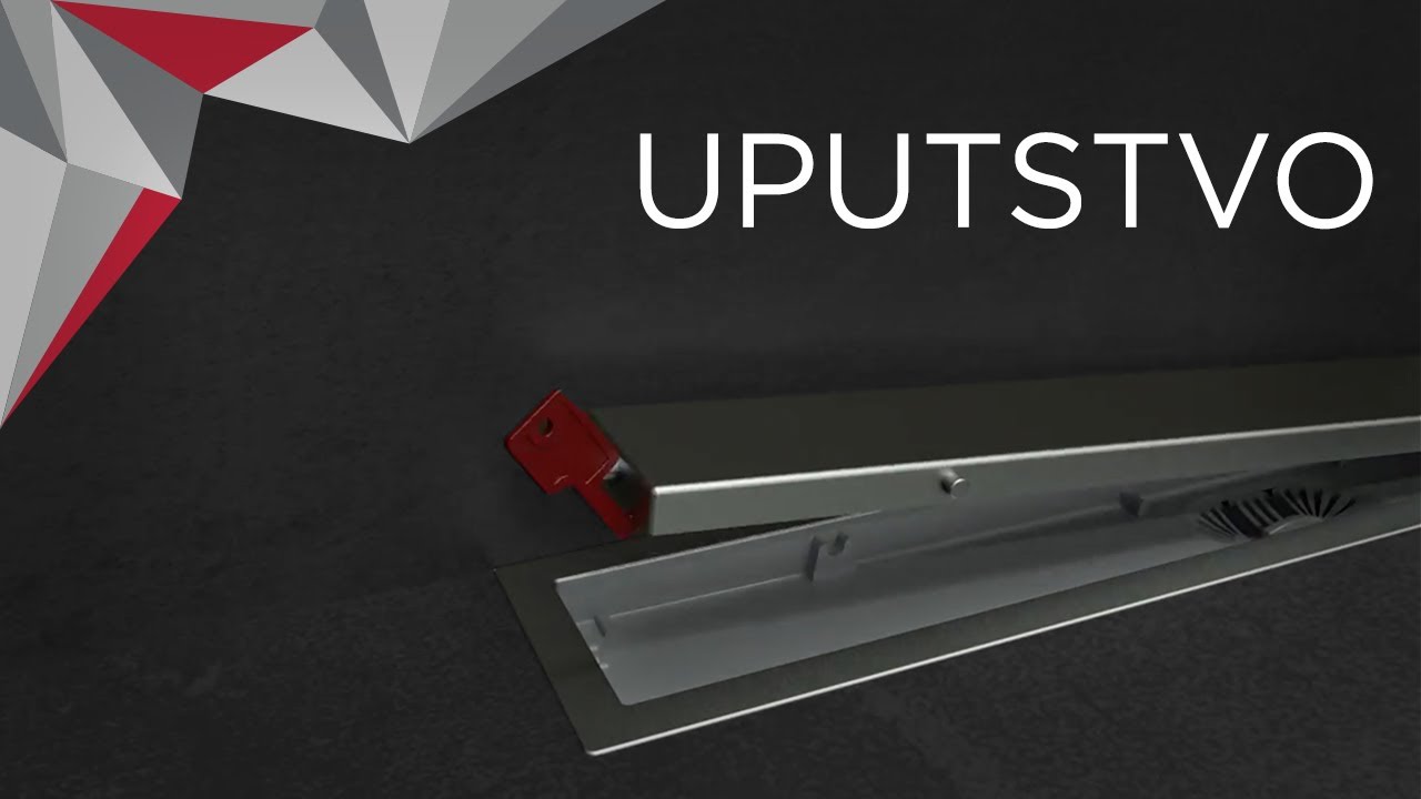 Ugradnja Peštan Confluo Premium Line Slivnika - Uputstvo za montažu
