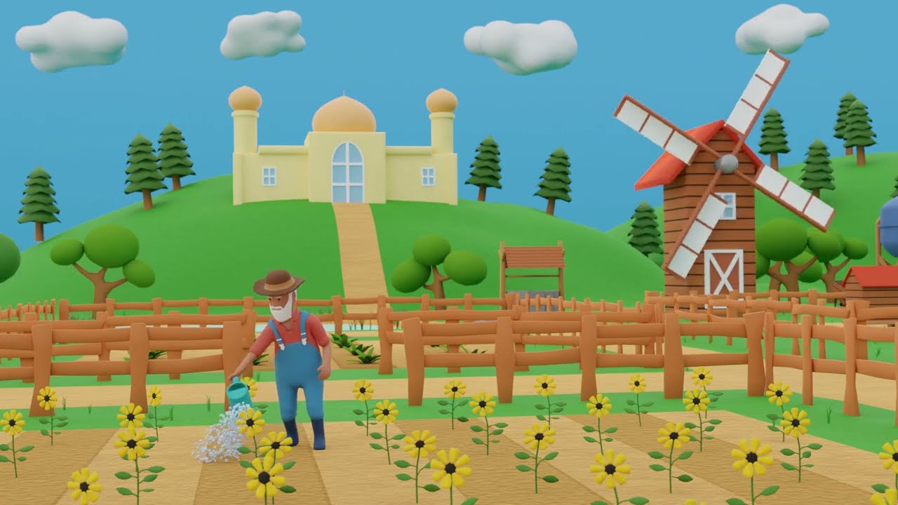 Old McDonald had a farm | no music