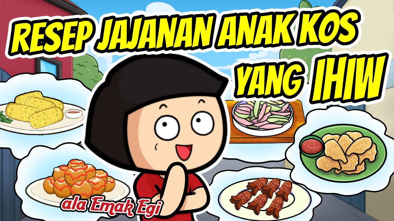 Kompilasi Resep Anak Kos yang IHIW 9 - Resep Jajanan dan Camilan